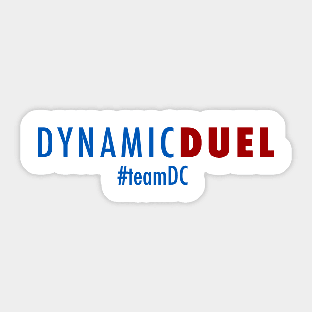 Dynamic Duel #TeamMarvel (color logo) Sticker by Dynamic Duel